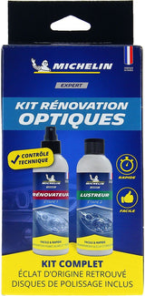 Kit EXPERT rénovation optiques de phares - MICHELIN - spécial contrôle technique - Simple et rapide