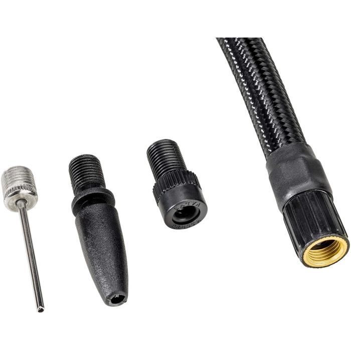 Pompe a pied a manometre digital - MICHELIN - Précision 0.05 bars jusqu'a 7 bars.