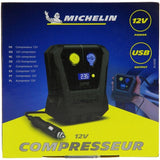 Compresseur mini 12V digital - MICHELIN - Gonflage de 0.05 bars jusqu'a 3.5 bars