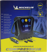 Compresseur programmable 12V de 0.05 bars a 7 bars - MICHELIN -  Programmable - voiture, moto, vélo, ballons, matelas pneumatiques