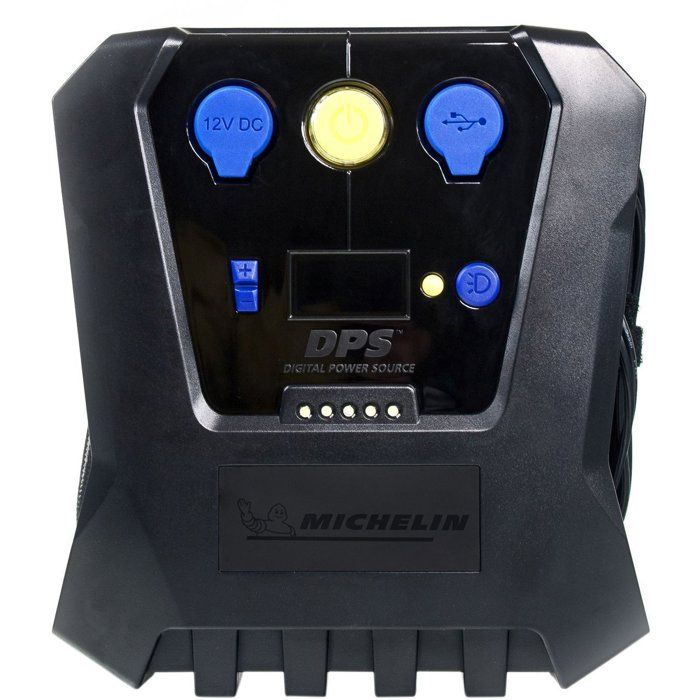 Compresseur programmable 12V de 0.05 bars a 7 bars - MICHELIN -  Programmable - voiture, moto, vélo, ballons, matelas pneumatiques
