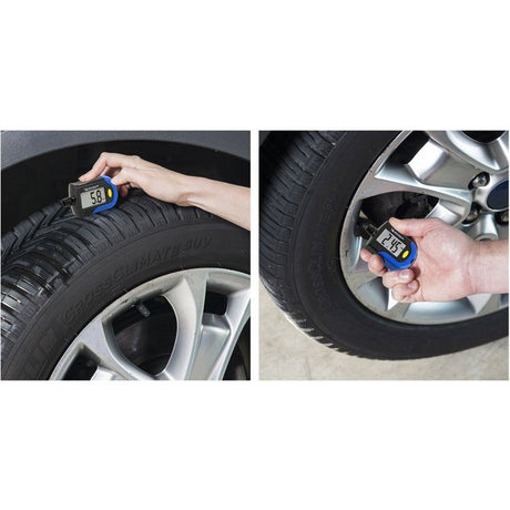 Contrôleur de pression et d'usure des pneus - MICHELIN - de 0.35 bars a 7 bars, précision 0.05 bars