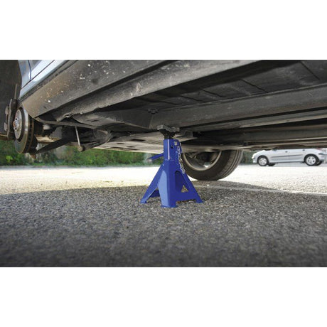 Chandelles a crémaillere Maxi 2 T hauteur 280 a 415mm - MICHELIN - Blocage facile et rapide avec levier + goupille de sécurité