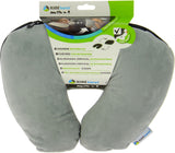 Coussin microbilles 2en1 Cale nuque et Oreiller 37x29x10cm - KINE TRAVEL - Microbilles et textile doux ultra confort