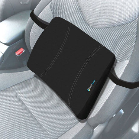 Coussin  lombaire ergonomique confort - KINE TRAVEL - 41.5 x 40 x 9/2 cm - développés, testés par un kiné spécialiste du dos