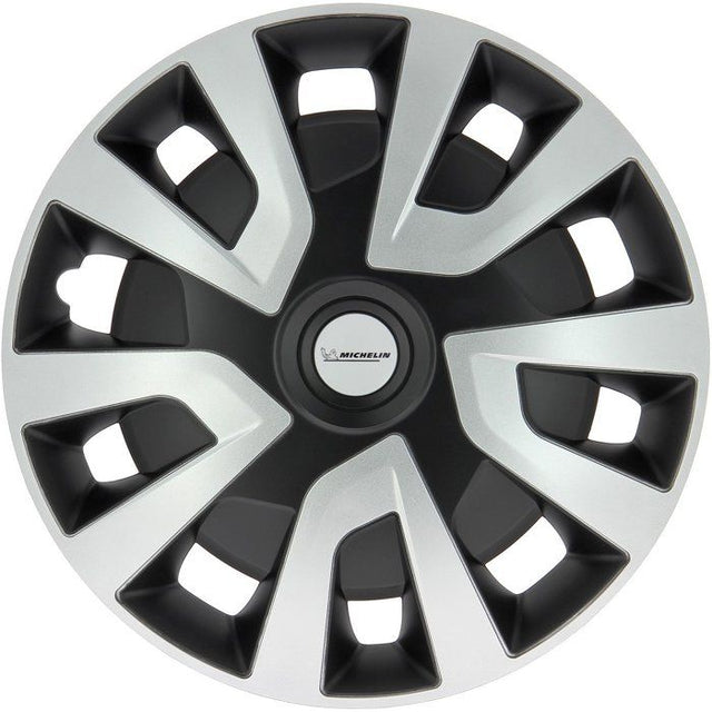 4 enjoliveurs 15 - MICHELIN - spécial utilitaires et camping-car -NVS : pastille réfléchissante pour visibilité de nuit