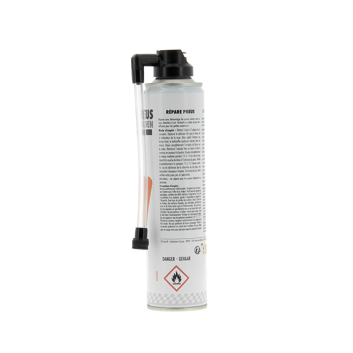 Répare crevaison 300ml - XL CLEAN - Répare Pneu sans démontage