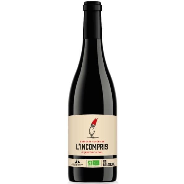 L'Incompris 2020 Bordeaux Supérieur - Vin rouge de Bordeaux - Bio