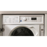 Lave-linge séchant encastrable INDESIT - BIWDIL861485EU - 8 / 6 kg - Induction - L60cm - 1400 trs/min - Blanc
