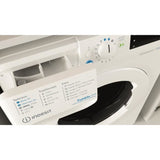 Lave-linge séchant INDESIT BDE76435WVFR - 7 / 6 kg - Induction - L60cm - 1400 trs/min - Blanc