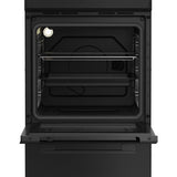 Cuisiniere vitrocéramique - INDESIT - I5V3PCB - 4 foyers - 7700 W -  L50 cm - Noir