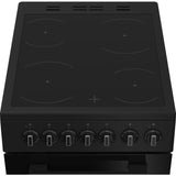 Cuisiniere vitrocéramique - INDESIT - I5V3PCB - 4 foyers - 7700 W -  L50 cm - Noir