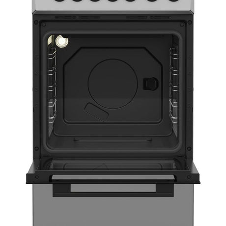 Cuisiniere vitrocéramique - INDESIT - I5V3PCS - 4 foyers - 7,7 KWh - L50 cm - Silver