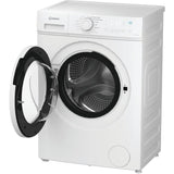 Lave-linge hublot INDESIT IMA762MYTIMEFR - 7 kg - Induction - 1200 trs/min - Push&Go - Classe A - Blanc