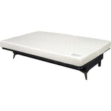 INDY Clic-clac - 2/3 places - Matelas SIMMONS Ep.13 cm - Mousse HR 35 kg/m3 - Tissu Noir - Fabriqué en France