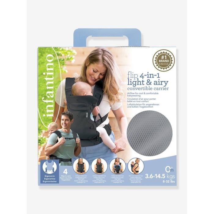 Porte bébé - INFANTINO - Flip 4 en 1 - Convertible Air
