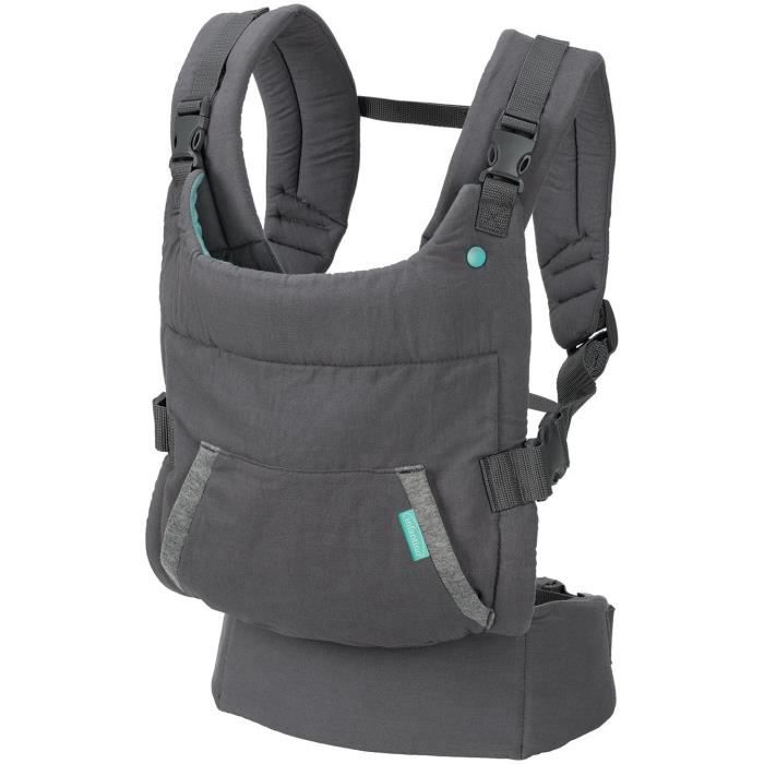 INFANTINO Cuddle Up Ourson Baby Carrier - 2 modes: front and back