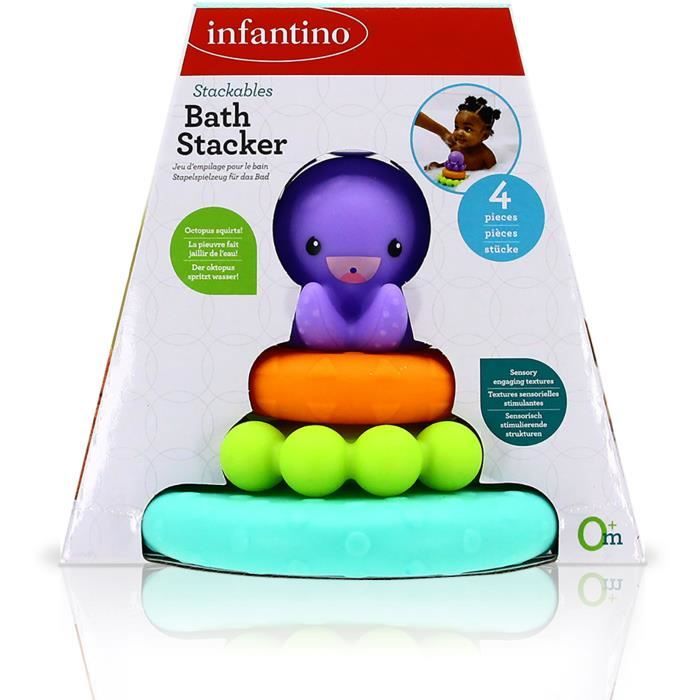 Bath toy - INFANTINO - Octopus bath pyramid