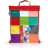 Sac vinyl avec 10 cubes souples - INFANTINO - 206711 - Sensoriels