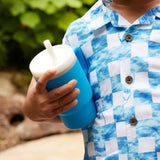 Ma premiere tasse - INFANTINO - Silicone - Bleu océan