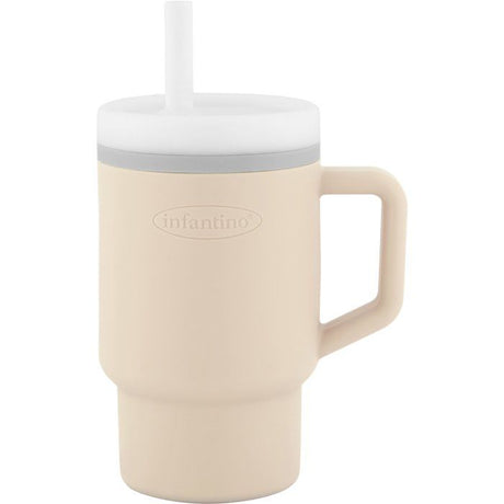 Ma premiere tasse silicone - INFANTINO - 255 ml - Sand