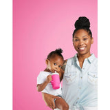 Ma premiere tasse silicone - INFANTINO - 255 ml - Bubble gum