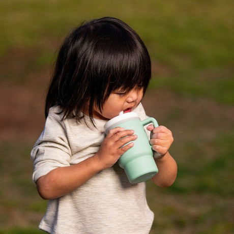 Ma premiere tasse silicone - INFANTINO - 255 ml - Cool Mint