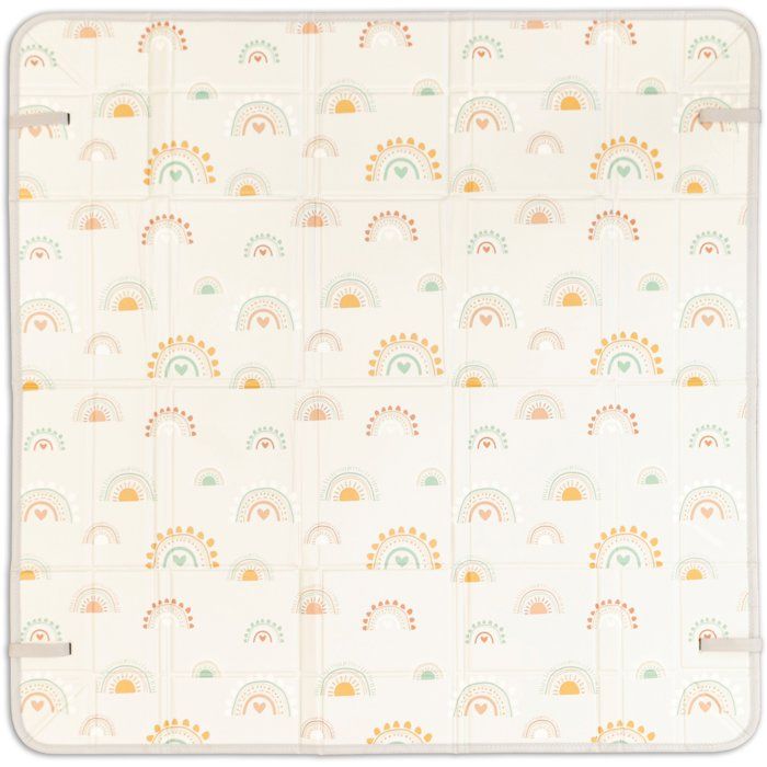 Tapis d'éveil géant - INFANTINO - Pliable - Arc-en-ciel
