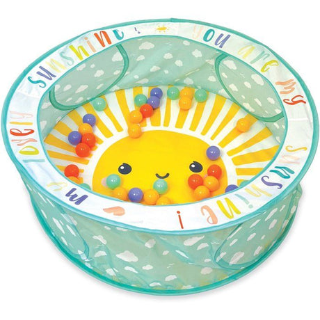 Aire de jeu a balles - INFANTINO - POP UP - 50 balles + sac de rangement