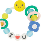 Bracelet de dentition de l'amitié - INFANTINO - 316773 - Silicone - I love You Je t'Aime