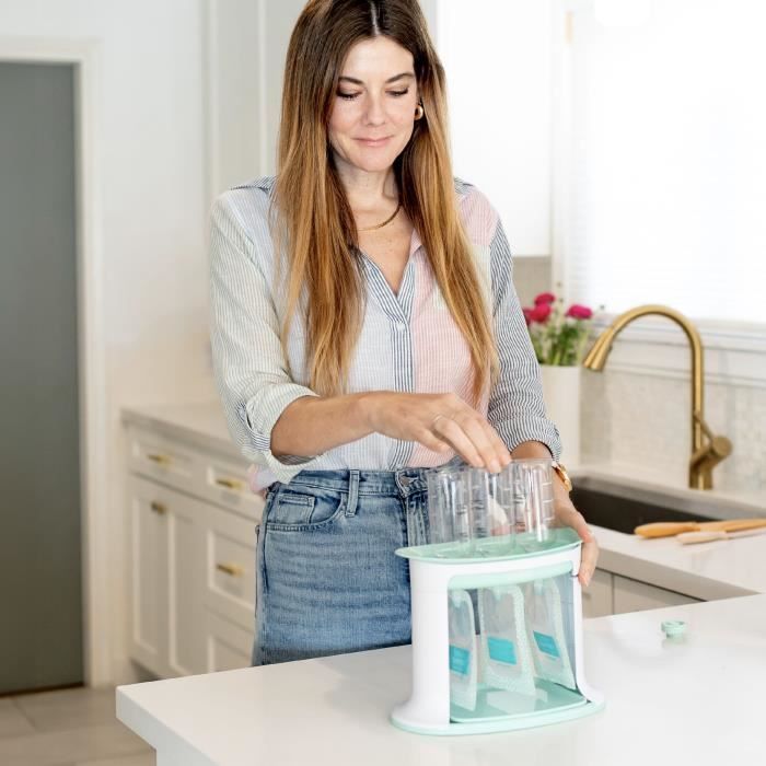 Station de remplissage - INFANTINO - Squeeze Station - Préparation gourdes maison - Compatible purées, compotes, yaourts