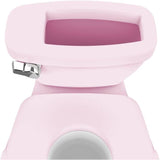 INGENUITY Mini Toilette fille avec Réducteur de Toilette enfant inclus, Chasse d'eau musicale