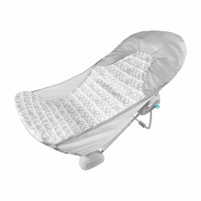 INGENUITY Transat de bain pour bébé pliable gris