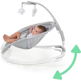 INGENUITY Transat pour bébé bascule évolutif pliable - Petit Mouton - Position fixe ou bascule,cadeau bébé