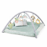 INGENUITY Tapis d'éveil au sol bébé Calm Spring Extra moelleux 6 jouets mutil sensoriels détachable