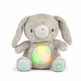 INGENUITY Doudou bébé lapin Sylvi, peluche, mélodies et vibrations apaisantes, lumineux, cadeau bébé