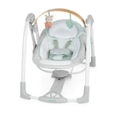 INGENUITY Transat bébé balancelle électrique pliable -Cosy Spot- arche jouets amovible, réglages balancement, minuterie, inclinaison