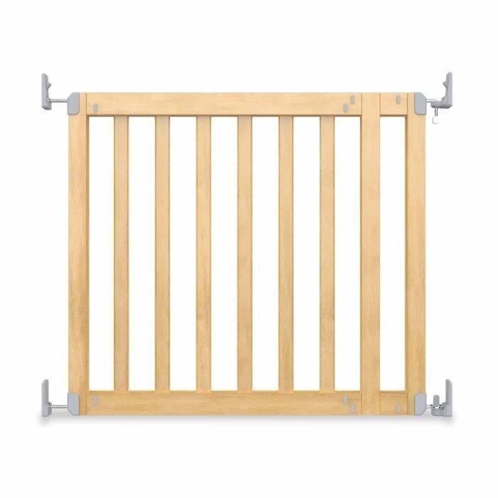 INGENUITY Barriere de sécurité enfant de 76 a 91 cm, personnalisable a peindre ou a teindre, facile a installer