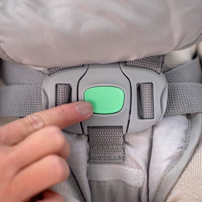 INGENUITY Transat bébé balancelle électrique pliable EndlessBloom, arche jouets, réglages balancement, minuterie, inclinaison