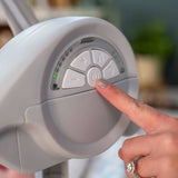 INGENUITY Transat bébé balancelle électrique pliable EndlessBloom, arche jouets, réglages balancement, minuterie, inclinaison