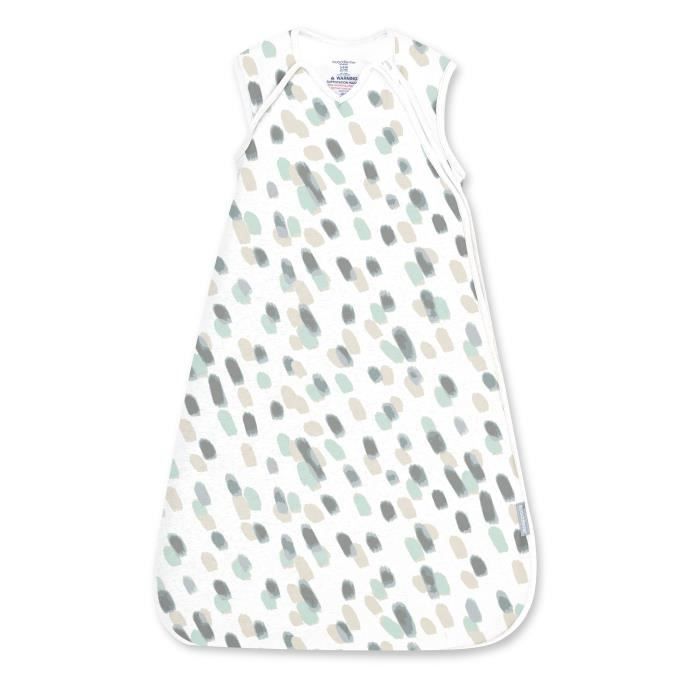 INGENUITY, Gigoteuse d'Emmaillotage, sac de couchage a pois, pour l'été TOG 0.5 évolutive de 3 a 18 mois certifié oeko-Tex