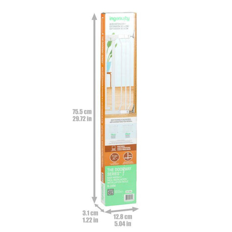 INGENUITY Extension Barrieres de Sécurité 8cm - adaptée pour la barriere Easy Install