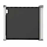 INGENUITY Barriere de sécurité enfant jusqu'a 136cm, Retractable, Auto Lock Easy Close, escalier, chien, animaux,facile a installer