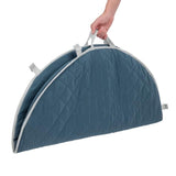 INGENUITY Tapis d'éveil réversible bébé évolutif - Marin - pliable, arche de jeu en bois amovible, 5 jouets, miroir, coussin