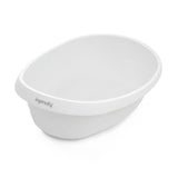 INGENUITY - Baignoire bébé Sylvi - Hamac évolutif de nourrisson jusqu'a 6 mois, gant de toilette et livre bain bébé inclus 24M+