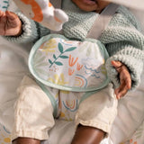 INGENUITY Transat bébé bascule évolutif 3-en-1 Keep Cozy -Tropical Rainbow- 3 Positions: arche avec jouets amovible, jusqu'a 18 kg