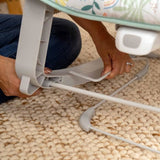 INGENUITY Transat bébé bascule évolutif 3-en-1 Keep Cozy -Tropical Rainbow- 3 Positions: arche avec jouets amovible, jusqu'a 18 kg