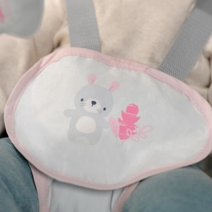 INGENUITY Transat bébé bascule évolutif 3-en-1 Keep Cozy -Lily- 3 Positions: arche avec jouets peluches amovible, jusqu'a 18 kg