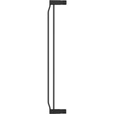 INGENUITY Rallonge, Extension Accessoire de barriere de sécurité 8 cm Noir Métal compatible avec barriere ouverture sans les mains