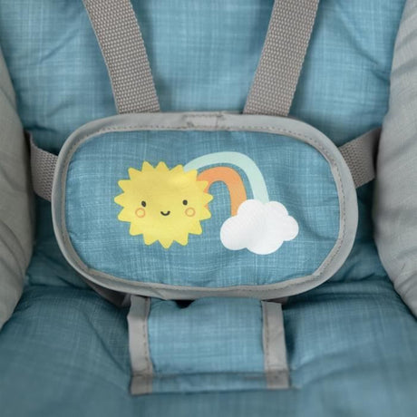 INGENUITY Transat bébé balancelle électrique Sun Valley, 2 jouets, siege inclinable cadeau bébé